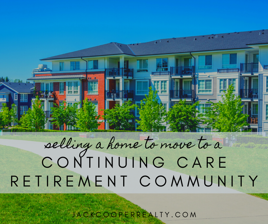 Selling a Home to Move to a Continuing Care Retirement Community in Maryland