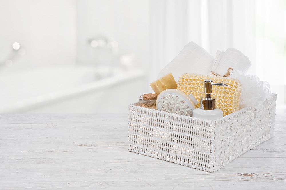 How to Stage Your Bathroom to Sell Your Home in Catonsville - Use Storage Baskets